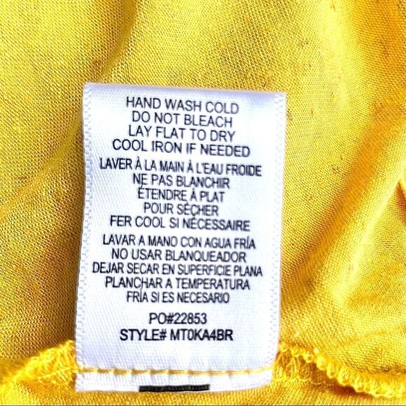 Bobeau Cross Back Tee - Picture 8 of 8